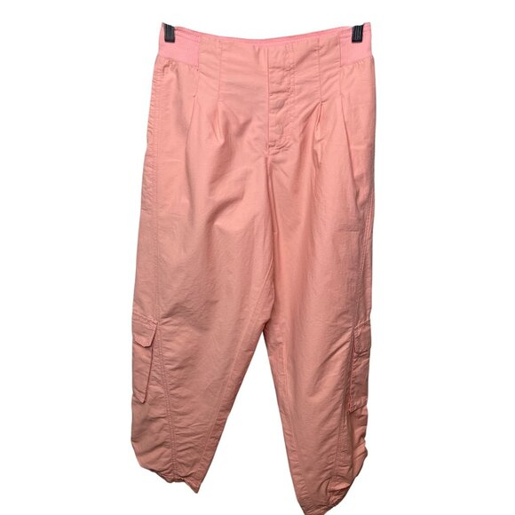 Free People Movement Mesmerize Me Womens Cargo Pants in Sunkissed Pink Small - Picture 3 of 16